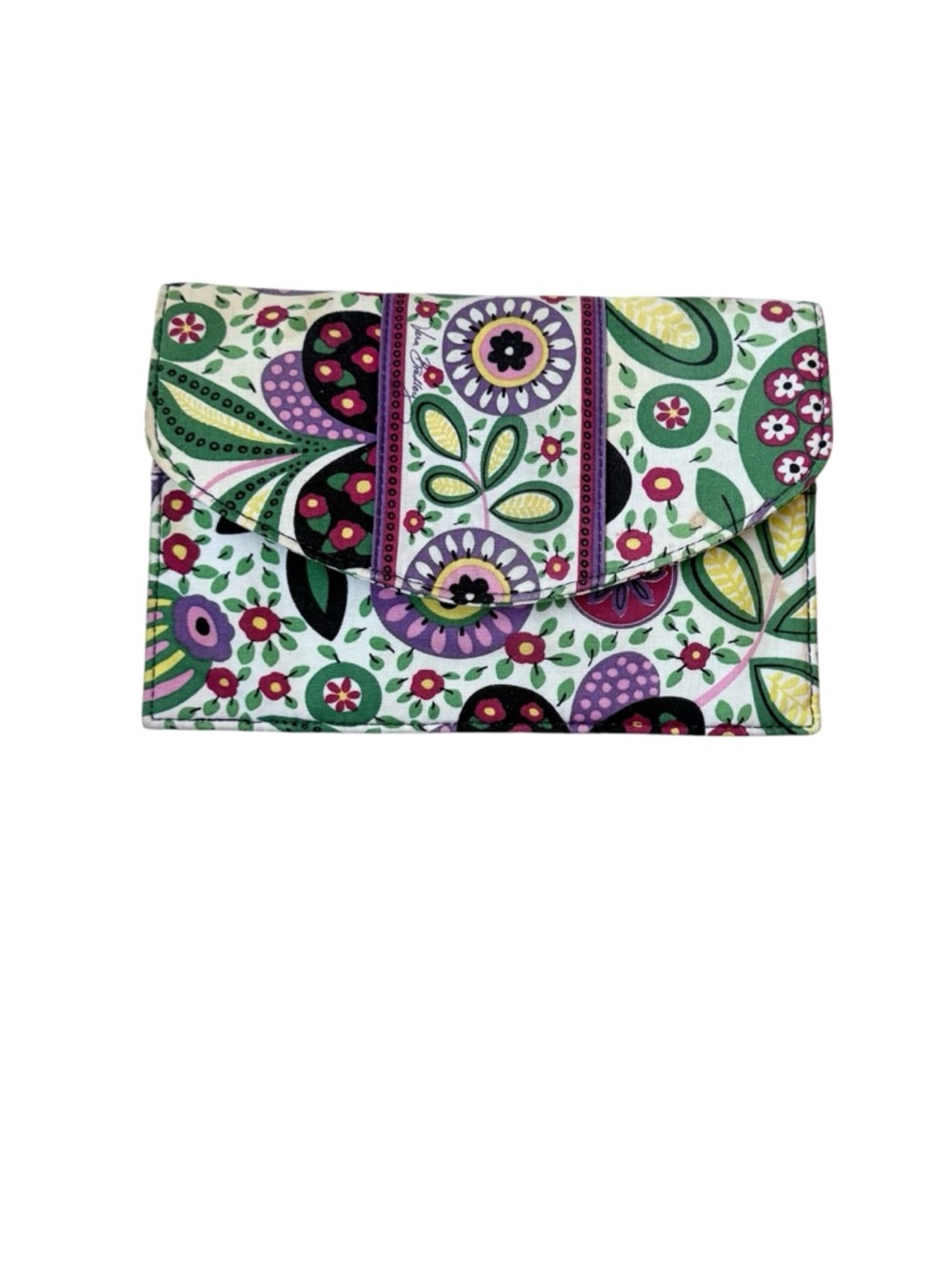 Vera Bradley Travel wallet, Viva La Vera with MOD flowers 💐